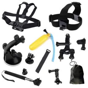 Hypop GoPro 9 in 1 Accessory Kit for Head Chest & Underwater