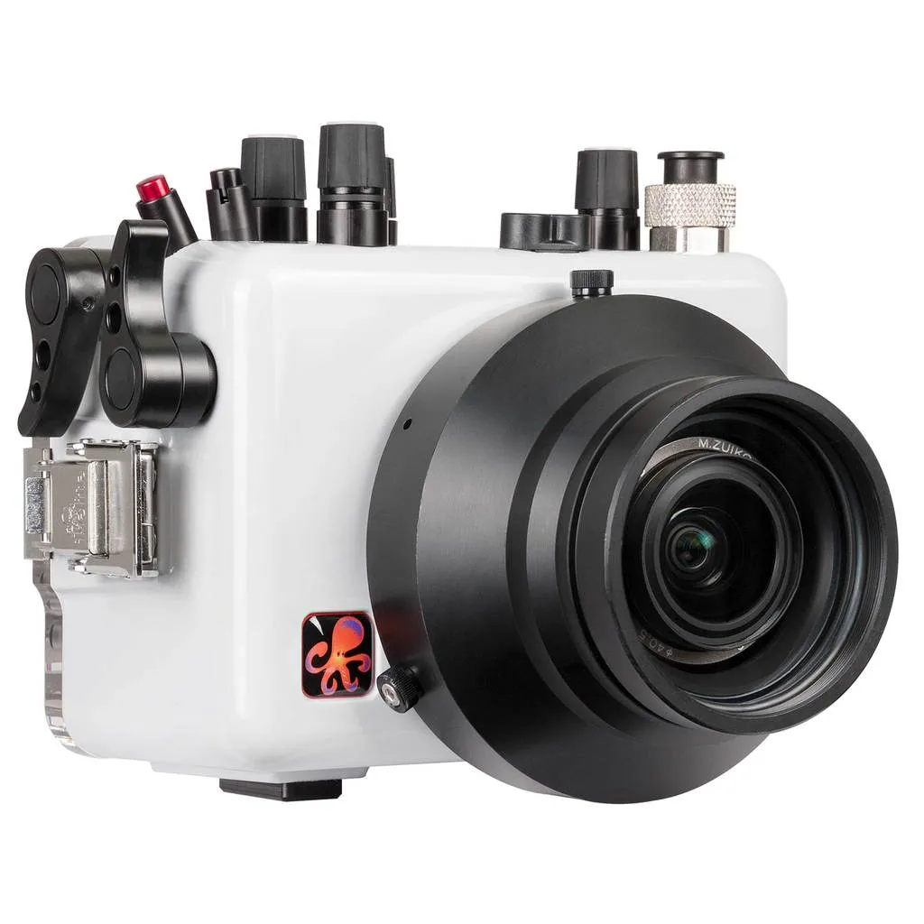 Ikelite 200DLM/A Underwater TTL Housing for Olympus OM-D E-M10 Mark III Mirrorless Micro Four-Thirds Cameras