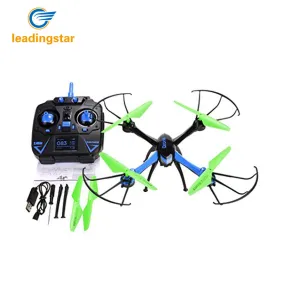 LeadingStar RC Drone 6 Axis Gyro 2.4GHz 4CH Quadcopter with Camera 360Degree Eversion Funny Drone H98 Toys For Children zk15