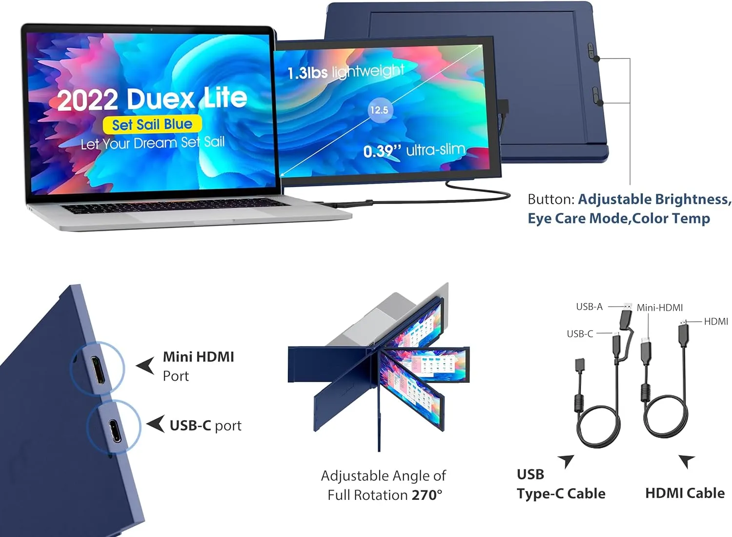 Mobile Pixels Duex Lite 12.5"LCD