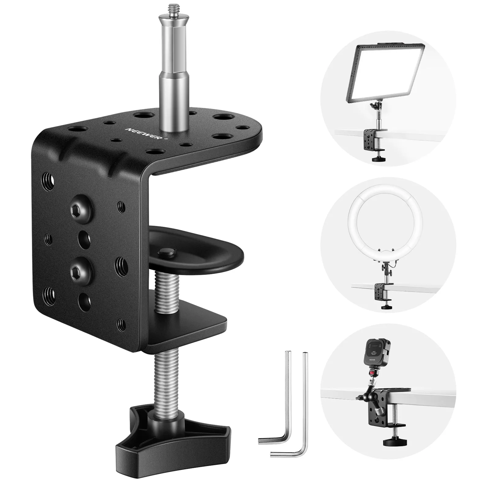 NEEWER ST-CCD1 Heavy Duty C Desk Clamp