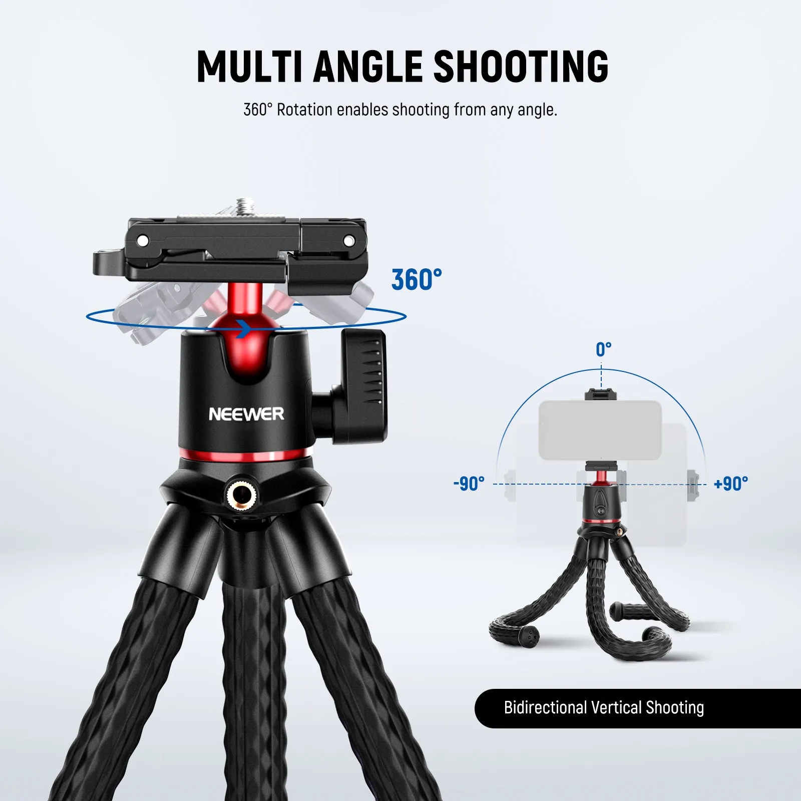 NEEWER T30 Flexible Tripod Kit