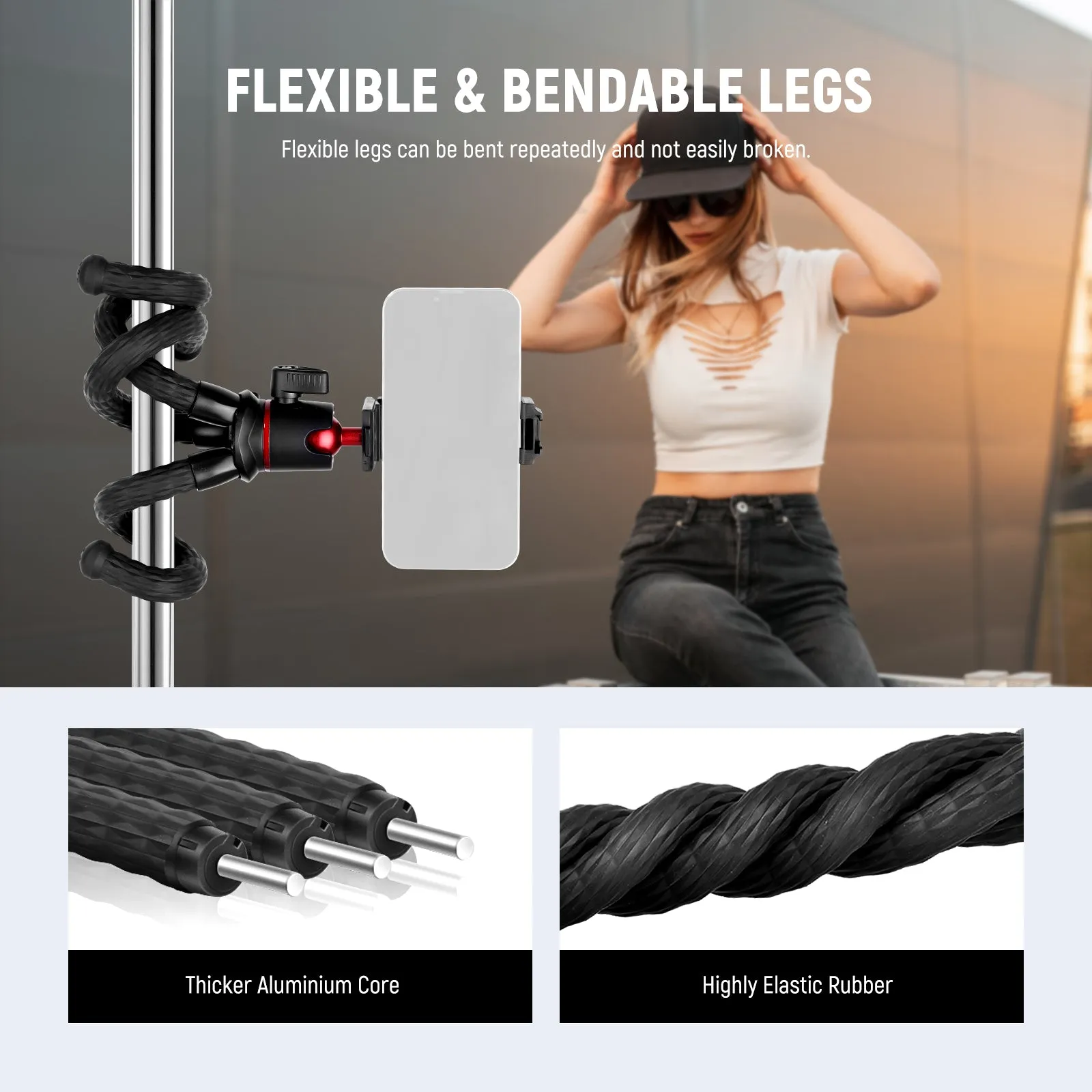 NEEWER T30 Flexible Tripod Kit