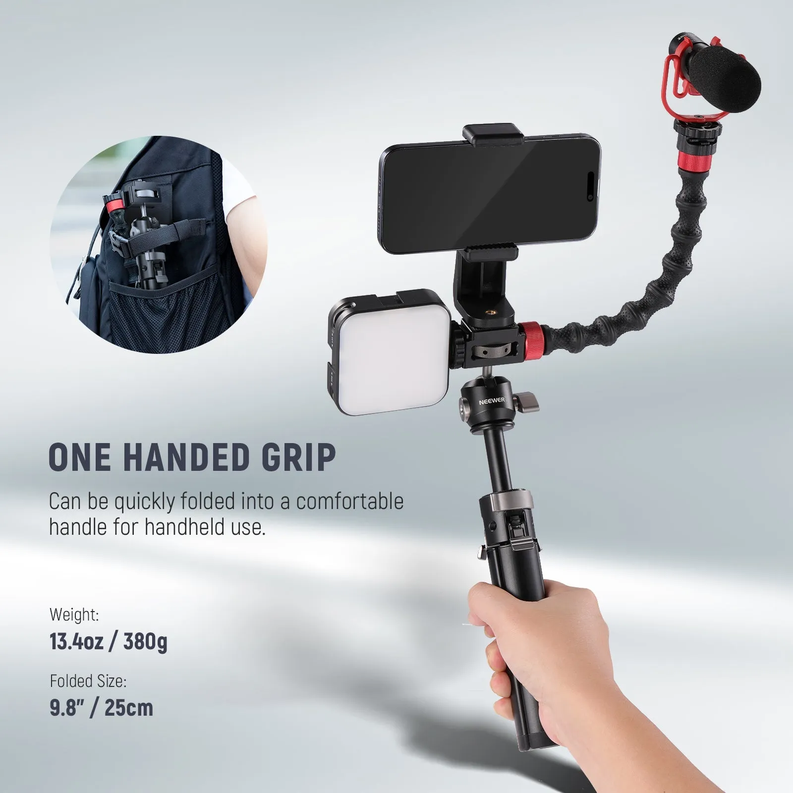 NEEWER TP32 Metal Desktop Mini Tripod