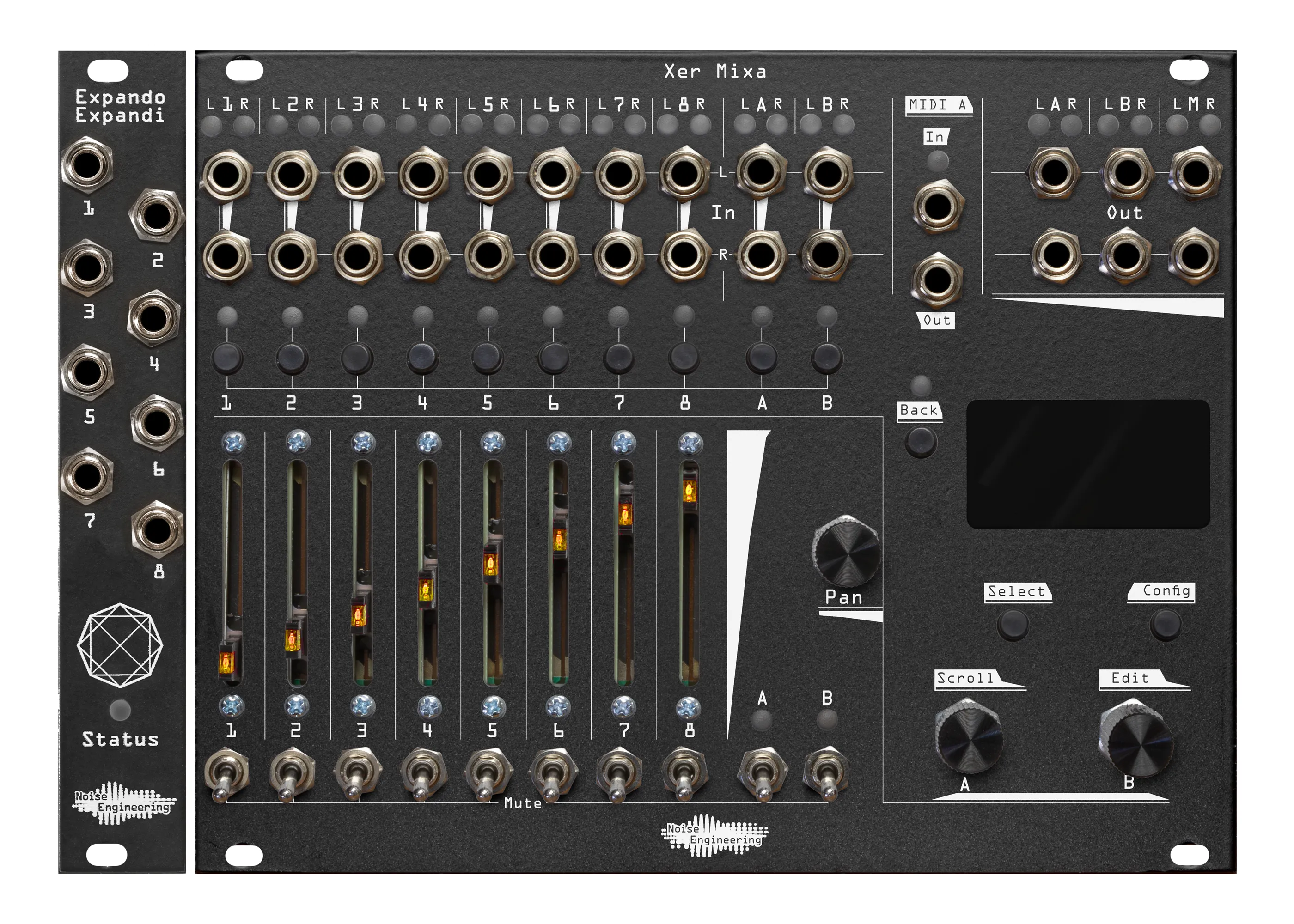 Noise Engineering Xer Mixa & Expando Expandi Digitally-Controlled Mixer Bundle