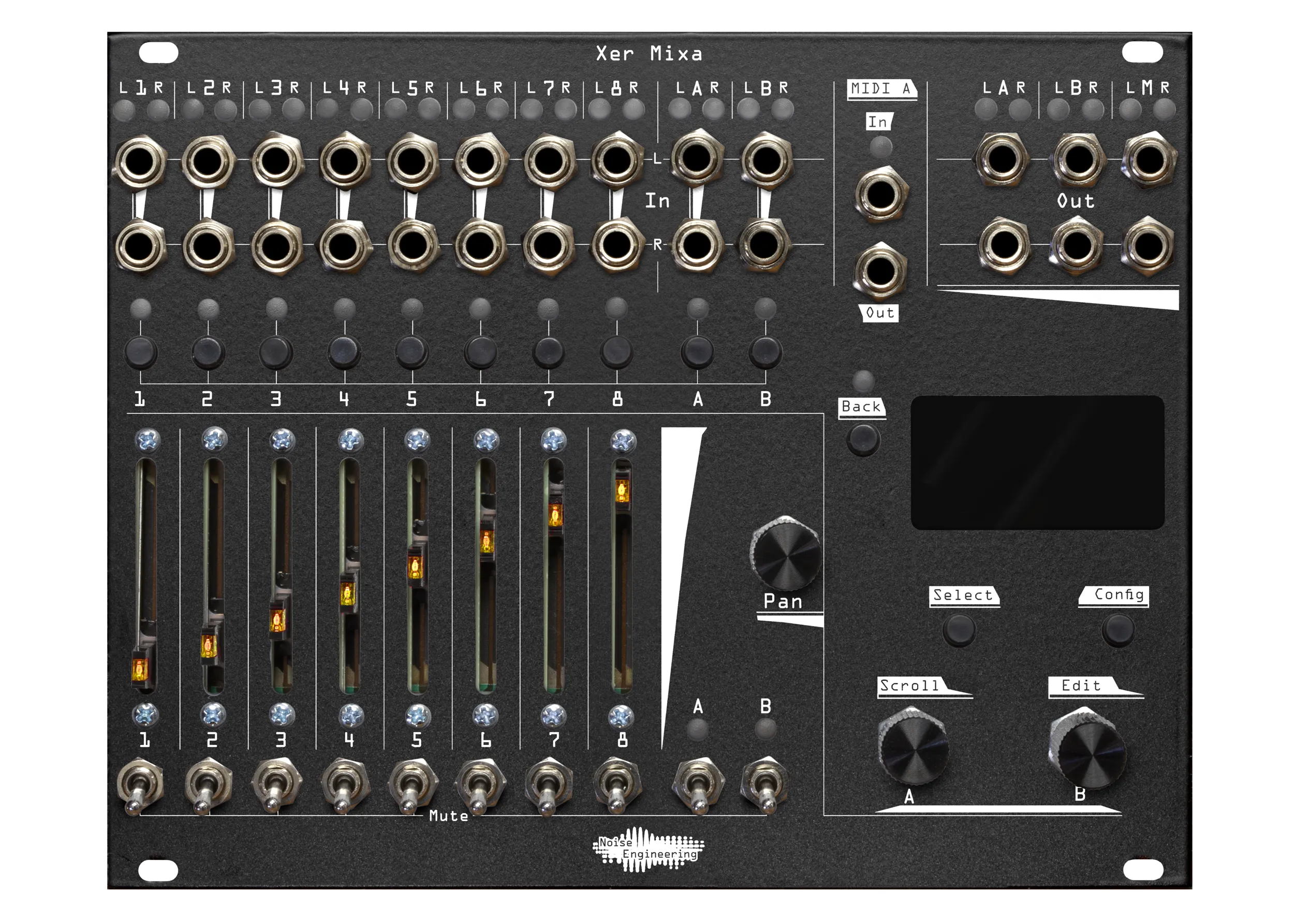 Noise Engineering Xer Mixa Digitally-Controlled Mixer