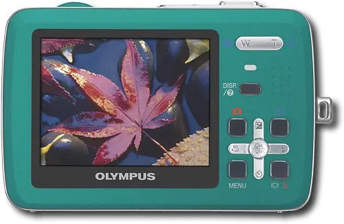 Olympus Stylus Water 550 WP Digital Camera - Teal