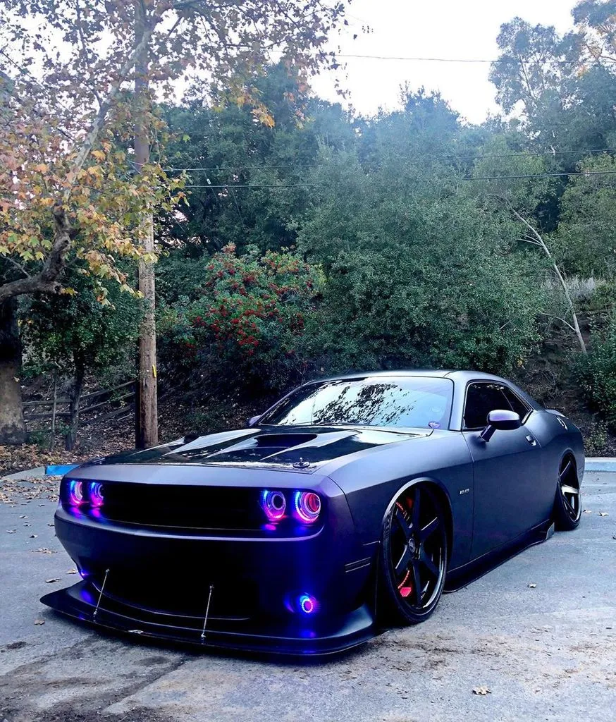 Oracle Fog Light Halo Upgrade Kit Dodge Challenger (08-14) [Dynamic ColorSHIFT] Waterproof or Non-Waterproof