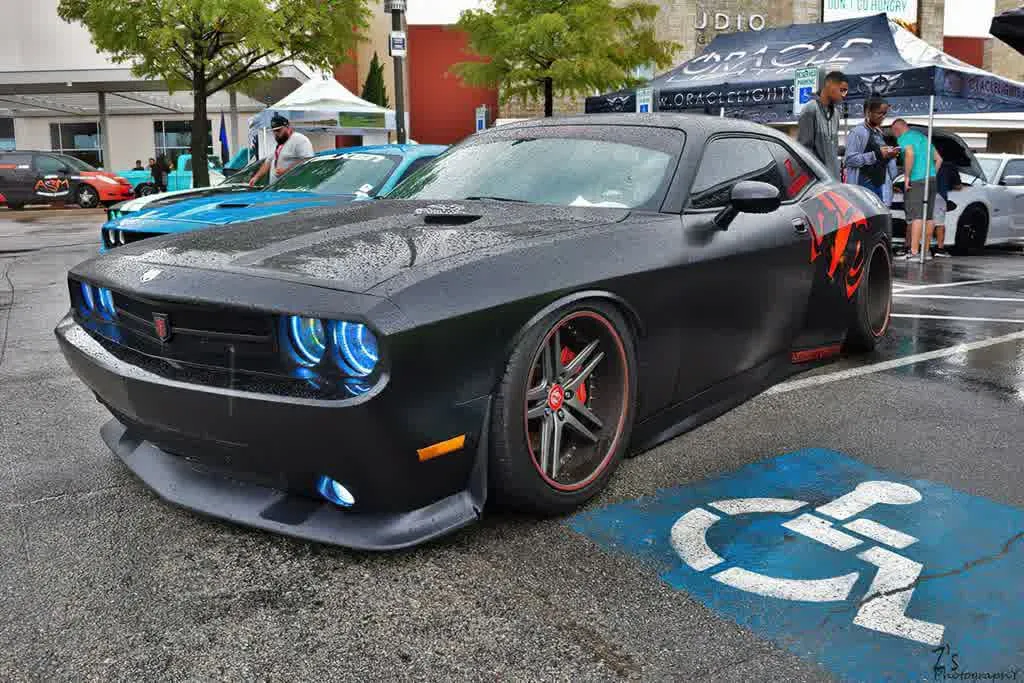 Oracle Headlight & Fog Light  LED Halo Kit Dodge Challenger (08-14) [Surface Mount] Dynamic ColorSHIFT