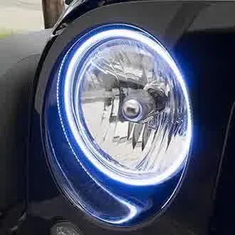 Oracle Headlight Halo Upgrade Kit Jeep Wrangler (07-17) [Dynamic ColorSHIFT] 1315-332