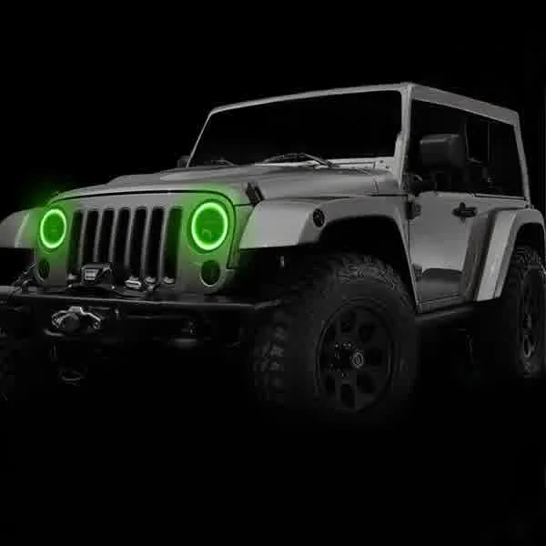 Oracle Headlight Halo Upgrade Kit Jeep Wrangler (07-17) [Dynamic ColorSHIFT] 1315-332