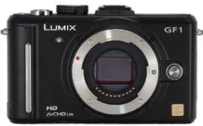 Panasonic Lumix DMC-GF1 Digital Camera Black - Body