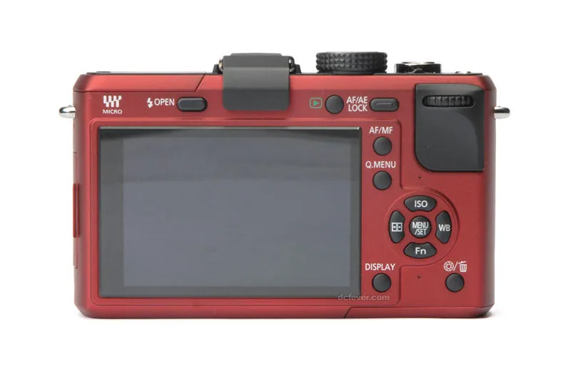 Panasonic Lumix DMC-GF1 Digital Camera Red - Body