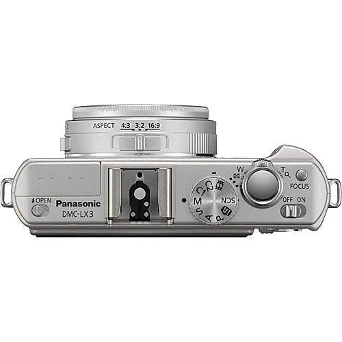 Panasonic Lumix DMC-LX3 Digital Camera Silver