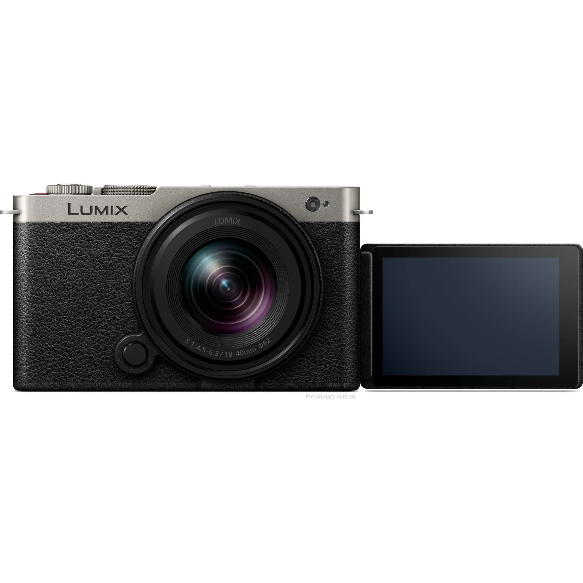 Panasonic LUMIX S9 Compact Mirrorless Camera with 18-40mm F4.5-6.3 Compact Zoom Lens (Silver)