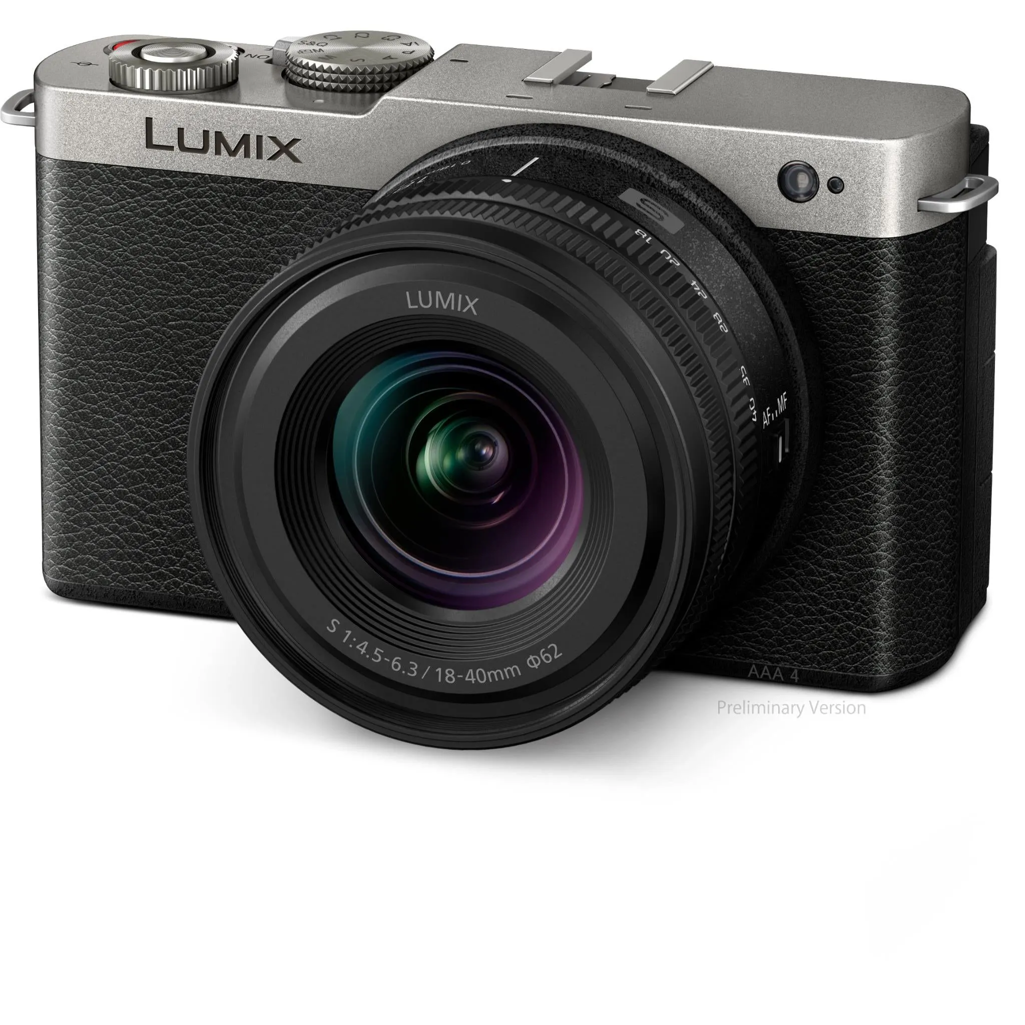 Panasonic LUMIX S9 Compact Mirrorless Camera with 18-40mm F4.5-6.3 Compact Zoom Lens (Silver)