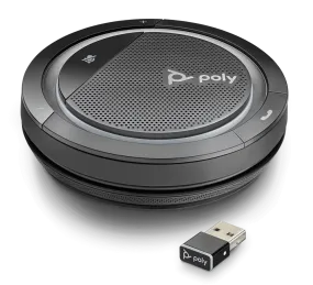 Poly (Plantronics) Calisto 5300 CL5300 USB-A/BT600 Dongle Bluetooth Speakerphone(2 Years Manufacture Local Warranty In Singapore)-EOL