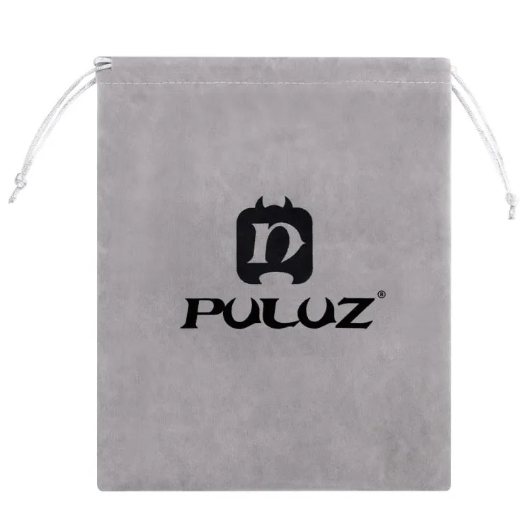 PULUZ Storage Bag with Stay Cord for GoPro, Insta360, DJI and Other Action Cameras Accessories(Grey)