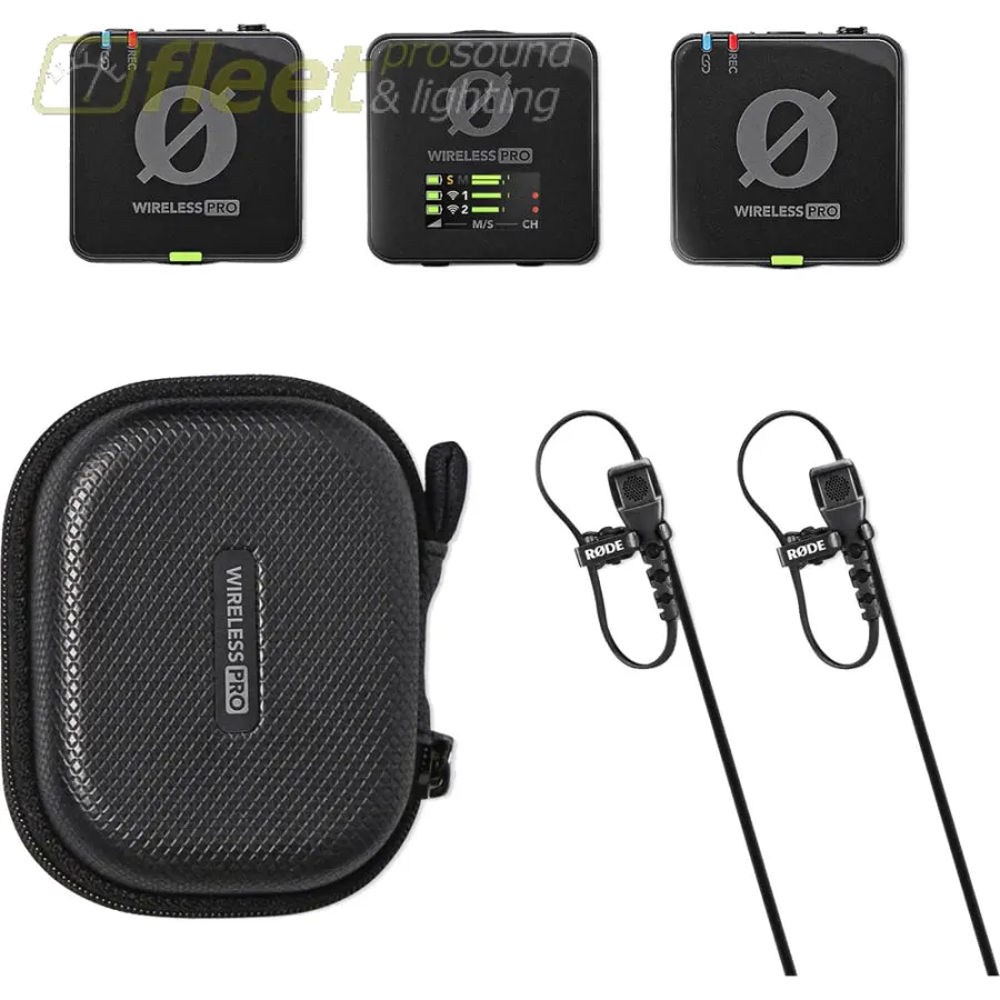 Rode WIRELESS PRO Compact Dual Lavalier Microphone System