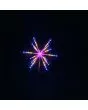 Solar powered firework starburst led light multicolour