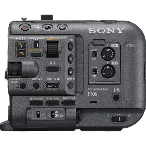 Sony FX6 Full-Frame Cinema Camera