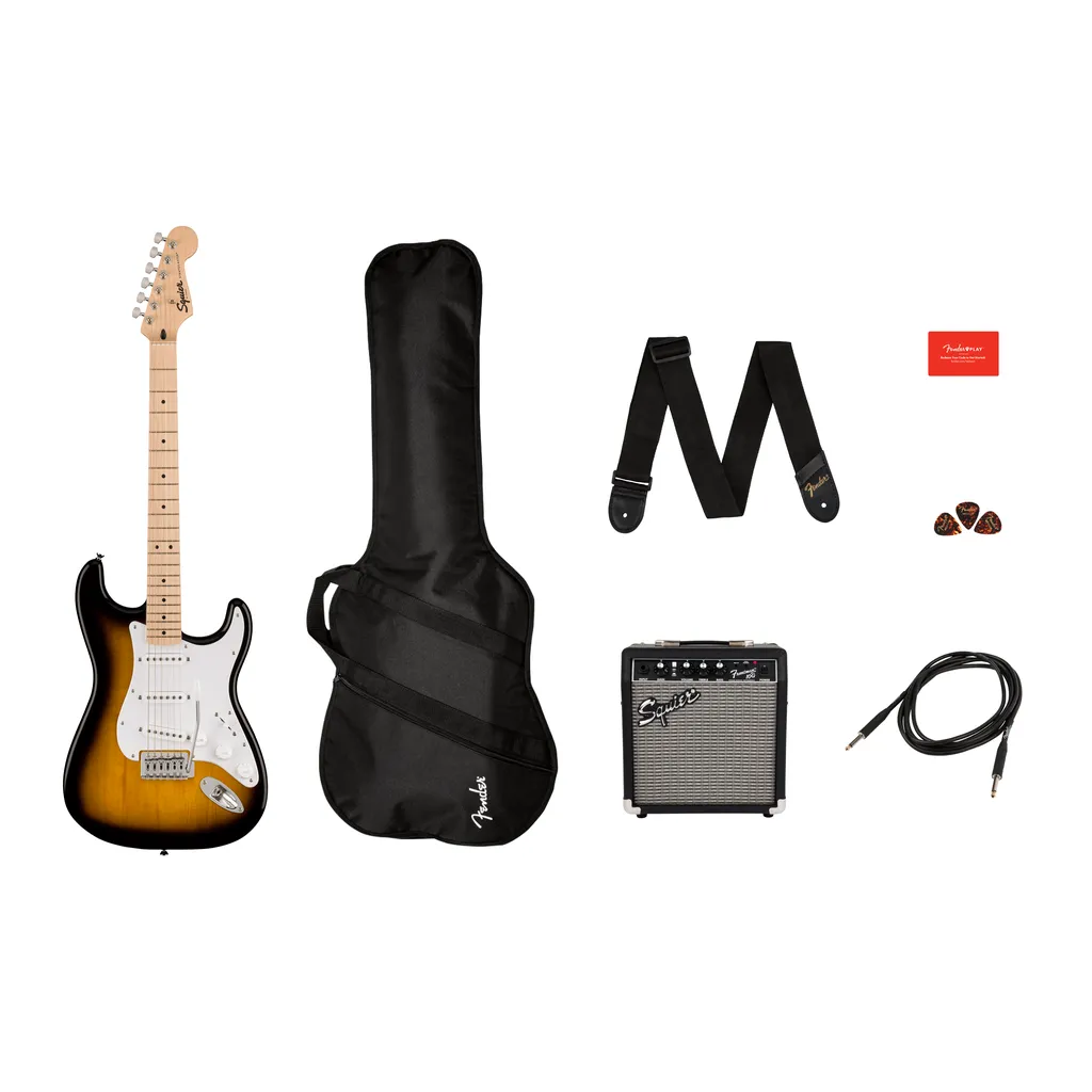 Squier Sonic Stratocaster Electric Guitar Pack