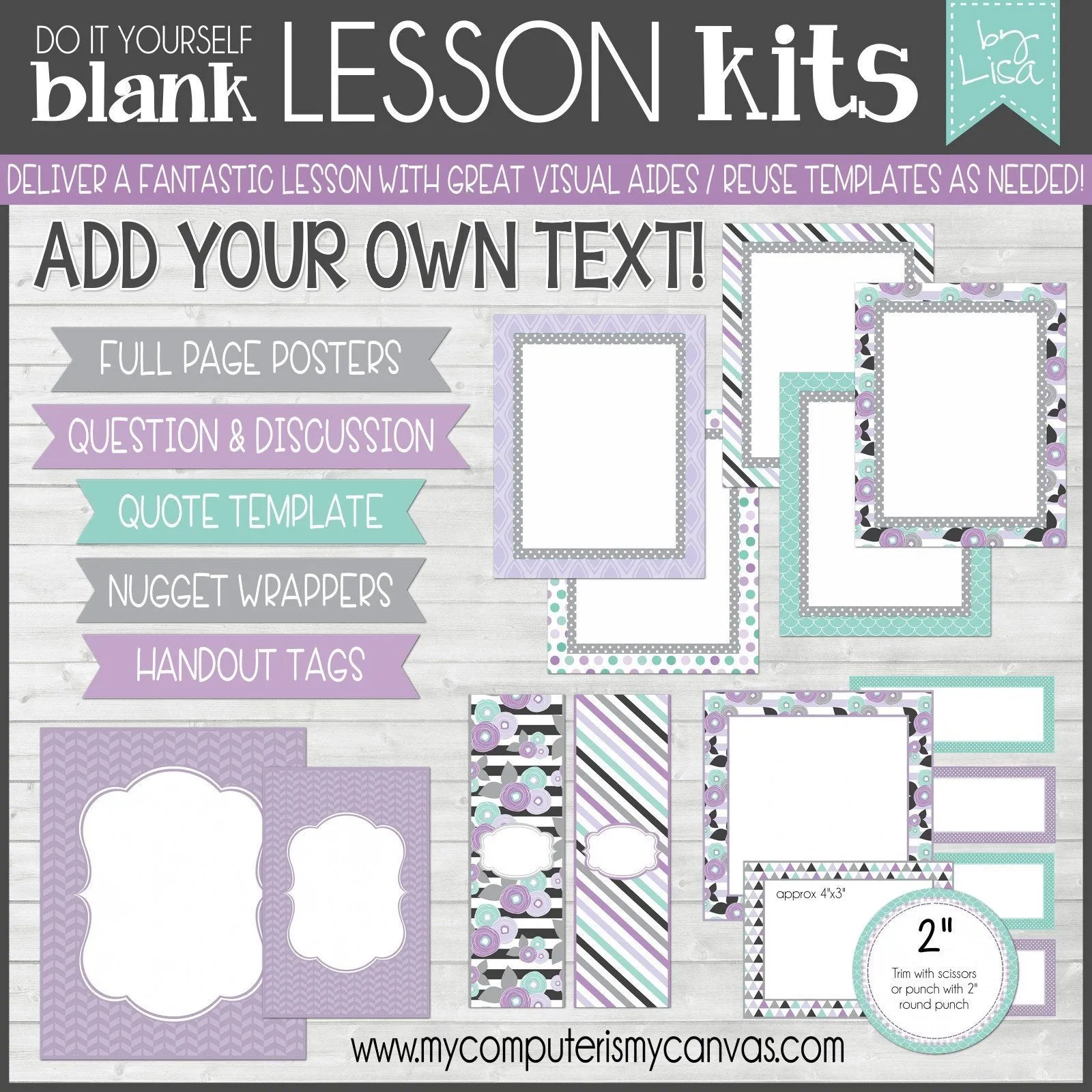 Sunday Lesson Kits 1-9 {DISCOUNTED BUNDLE} PRINTABLE