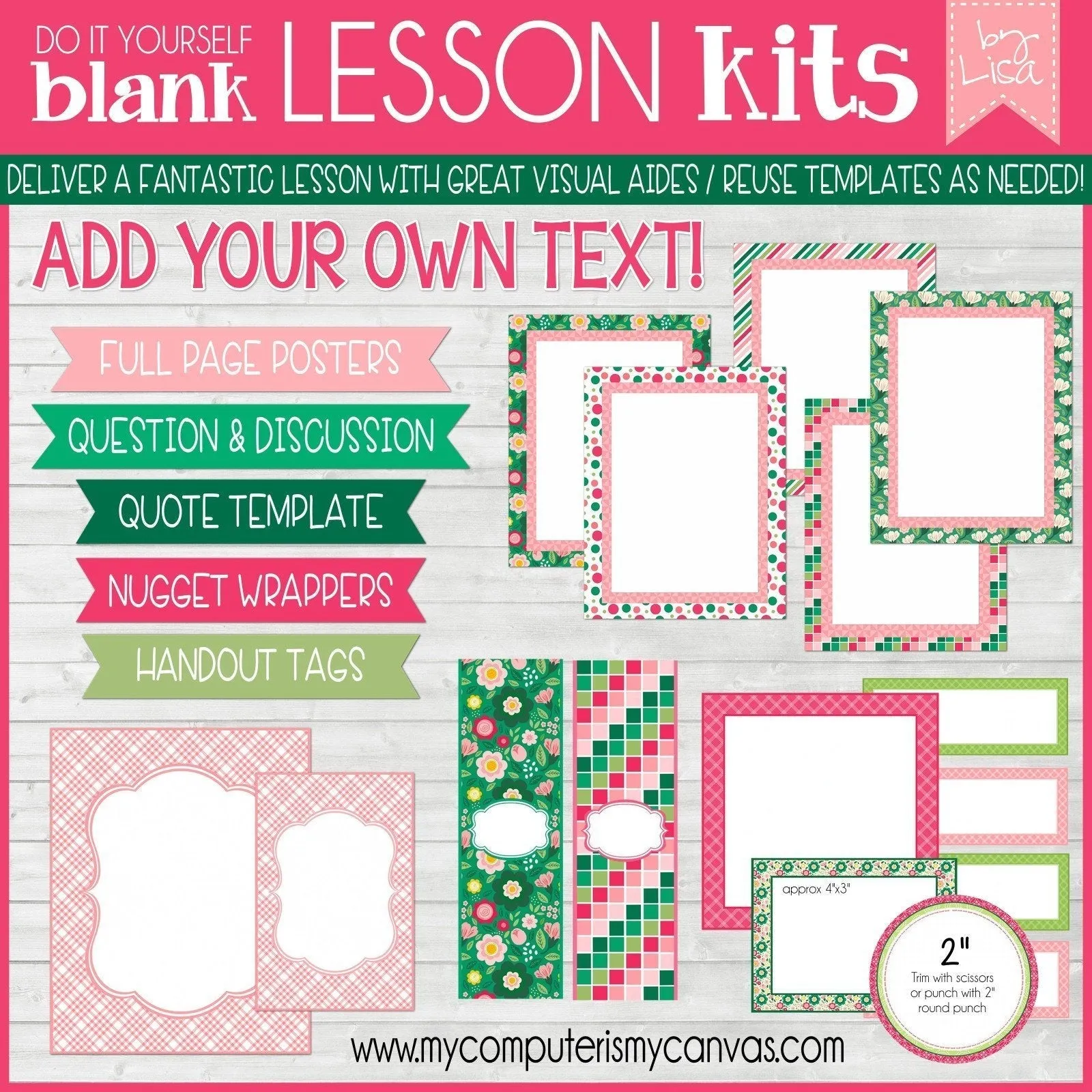 Sunday Lesson Kits 1-9 {DISCOUNTED BUNDLE} PRINTABLE