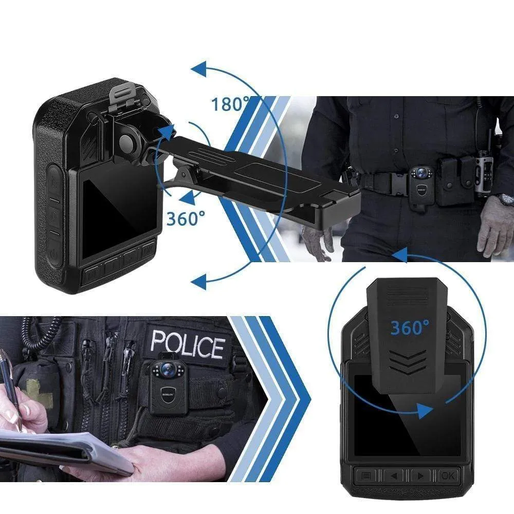 Ultra HD 1296p Professional Police Body Camera