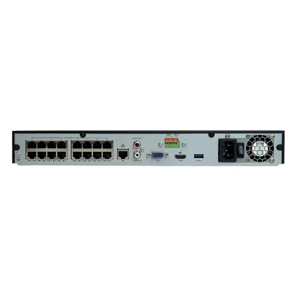 Uniview / UNV / Network Video Recorder / 16 PoE / 16 Channel / 2 HDD / UNV-302-16S2-P16