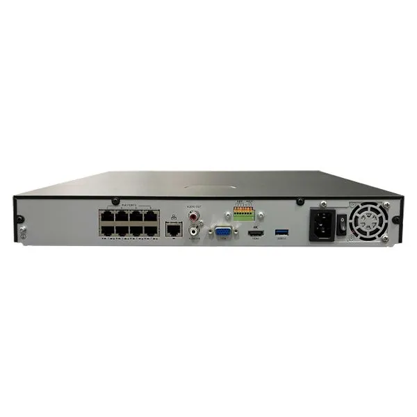 Uniview / UNV / Network Video Recorder / 8 PoE / 8 Channel / 2 HDD / UNV-302-08S2-P8