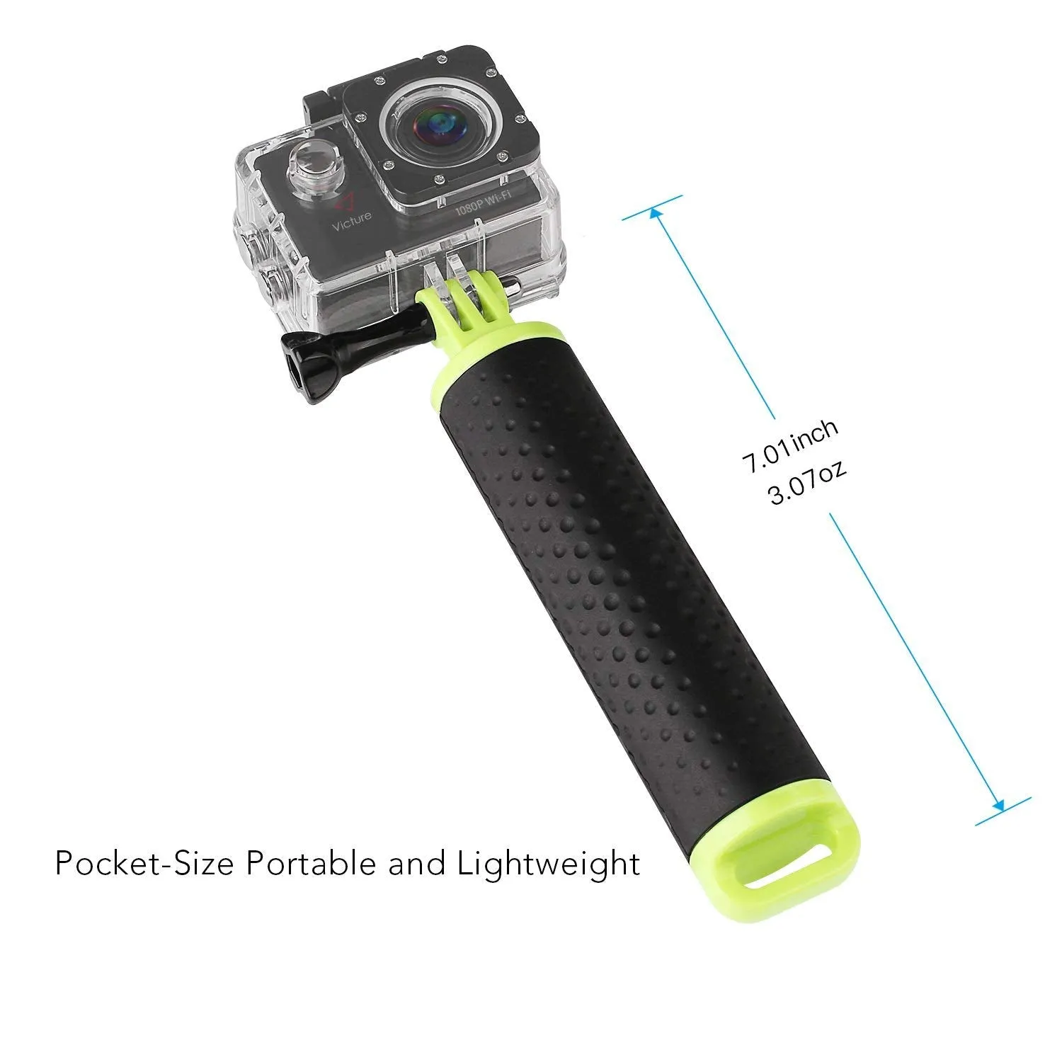 Victure CS8020 Floating Hand Grip for Action Camera