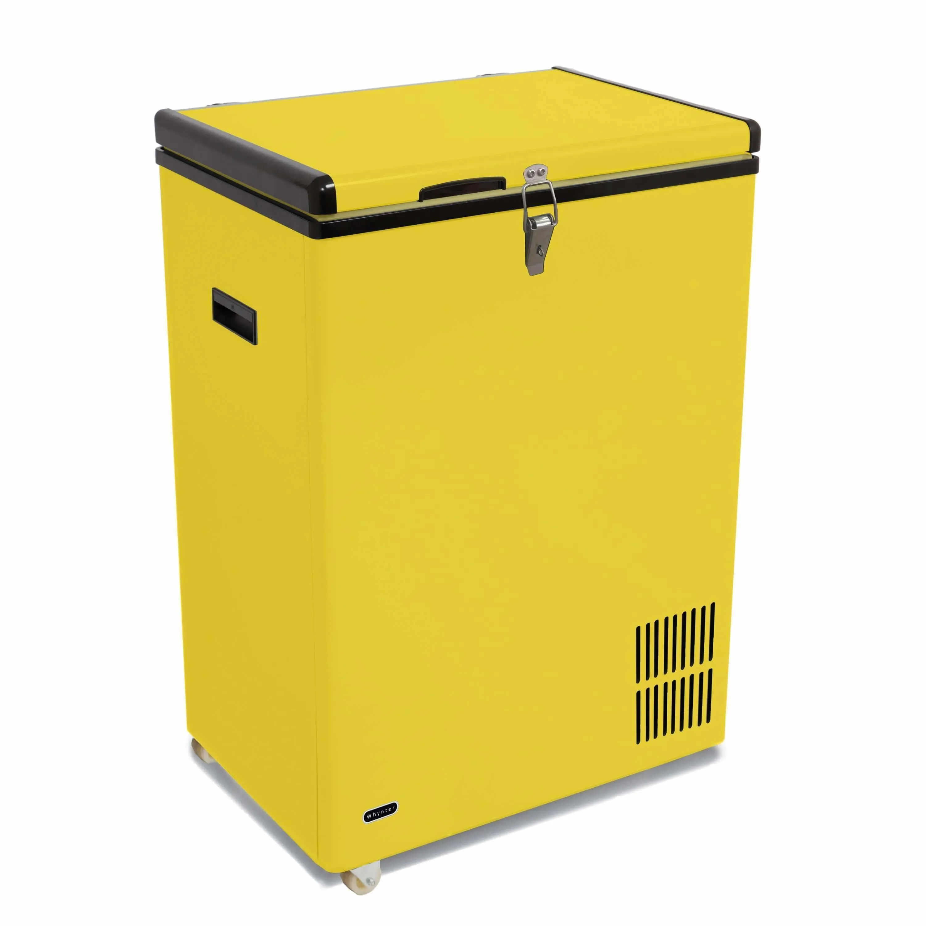 Whynter 95 Quart Portable Fridge / Freezer - Limited Edition Yellow FM-951YW