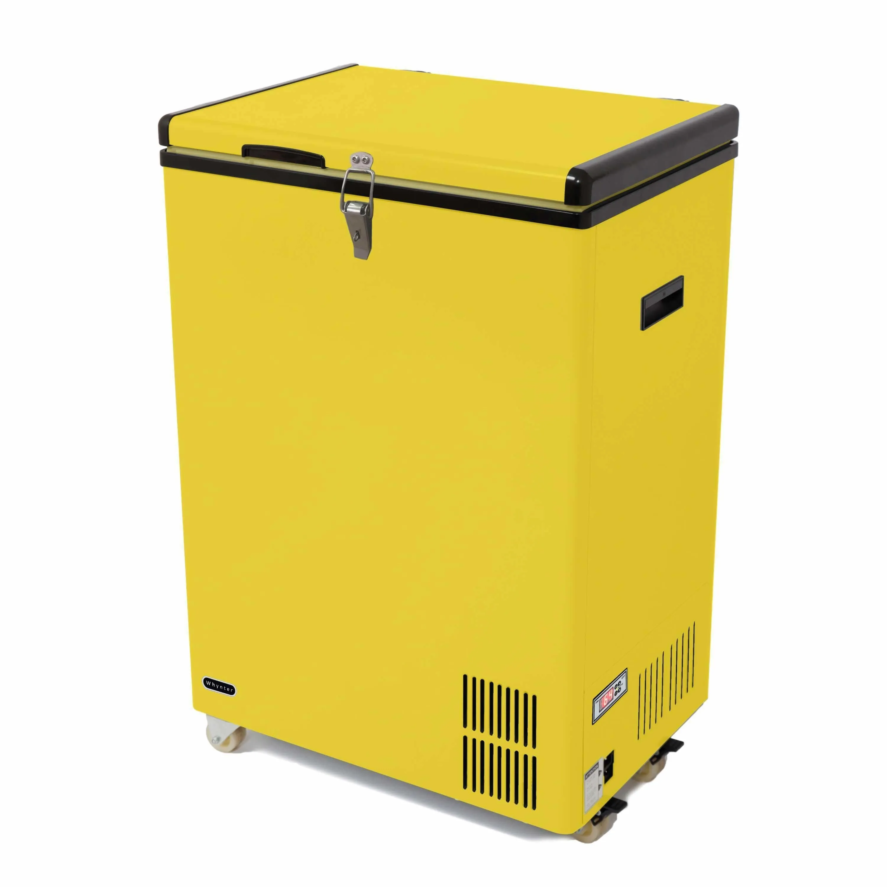 Whynter 95 Quart Portable Fridge / Freezer - Limited Edition Yellow FM-951YW