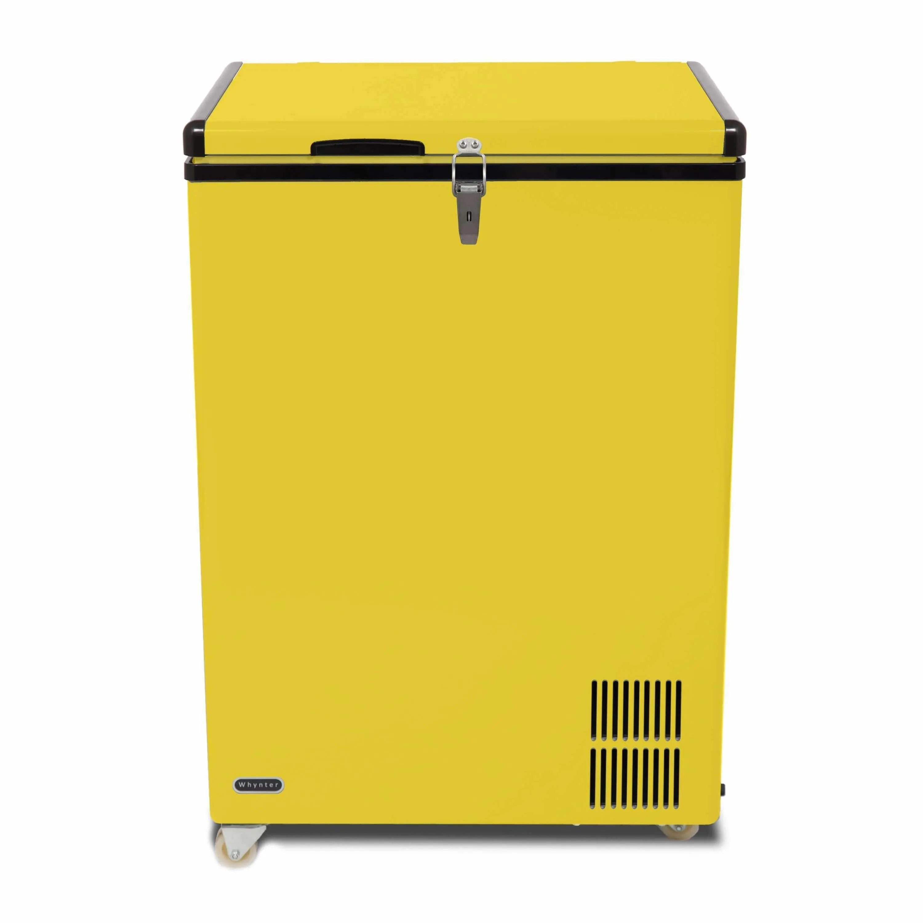 Whynter 95 Quart Portable Fridge / Freezer - Limited Edition Yellow FM-951YW