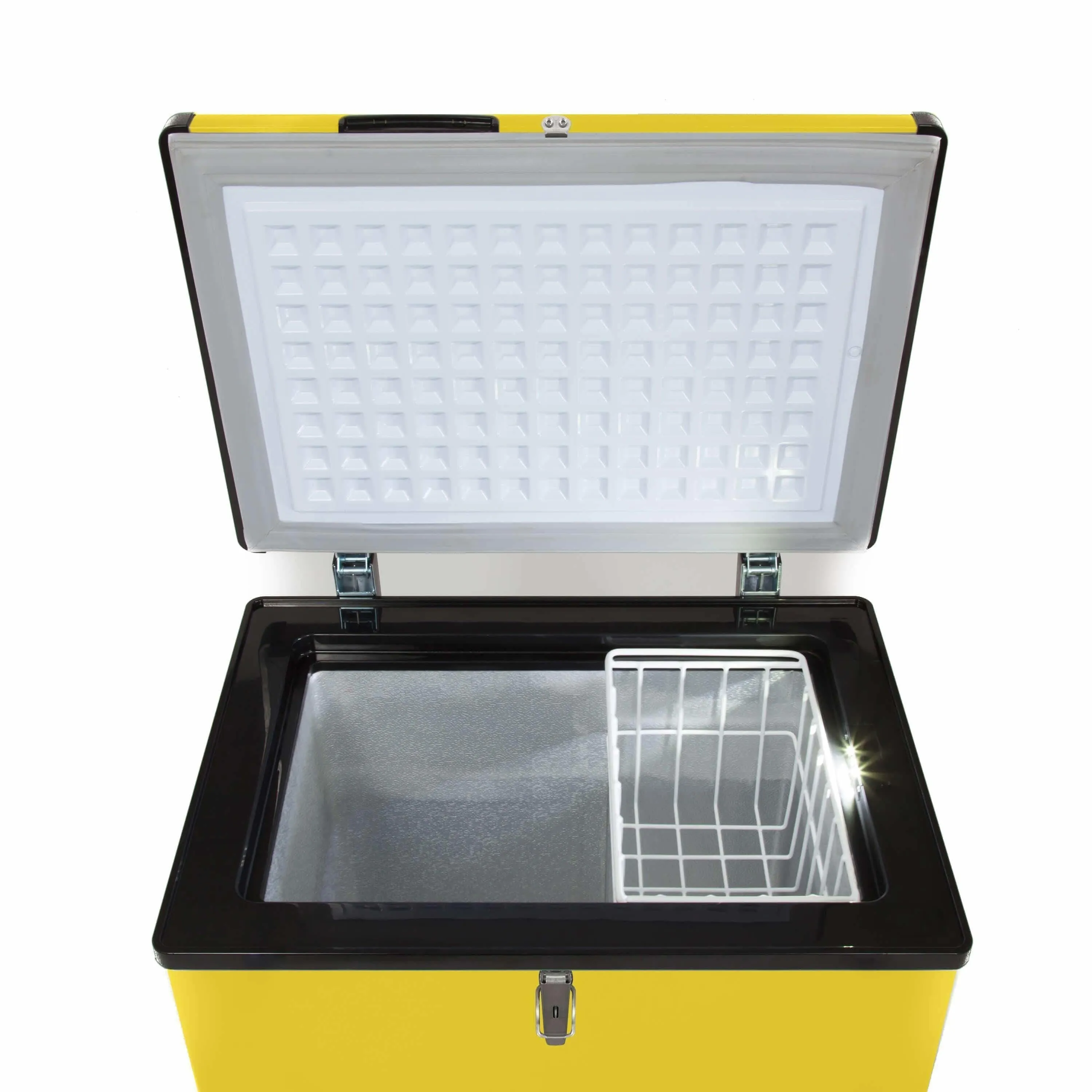 Whynter 95 Quart Portable Fridge / Freezer - Limited Edition Yellow FM-951YW