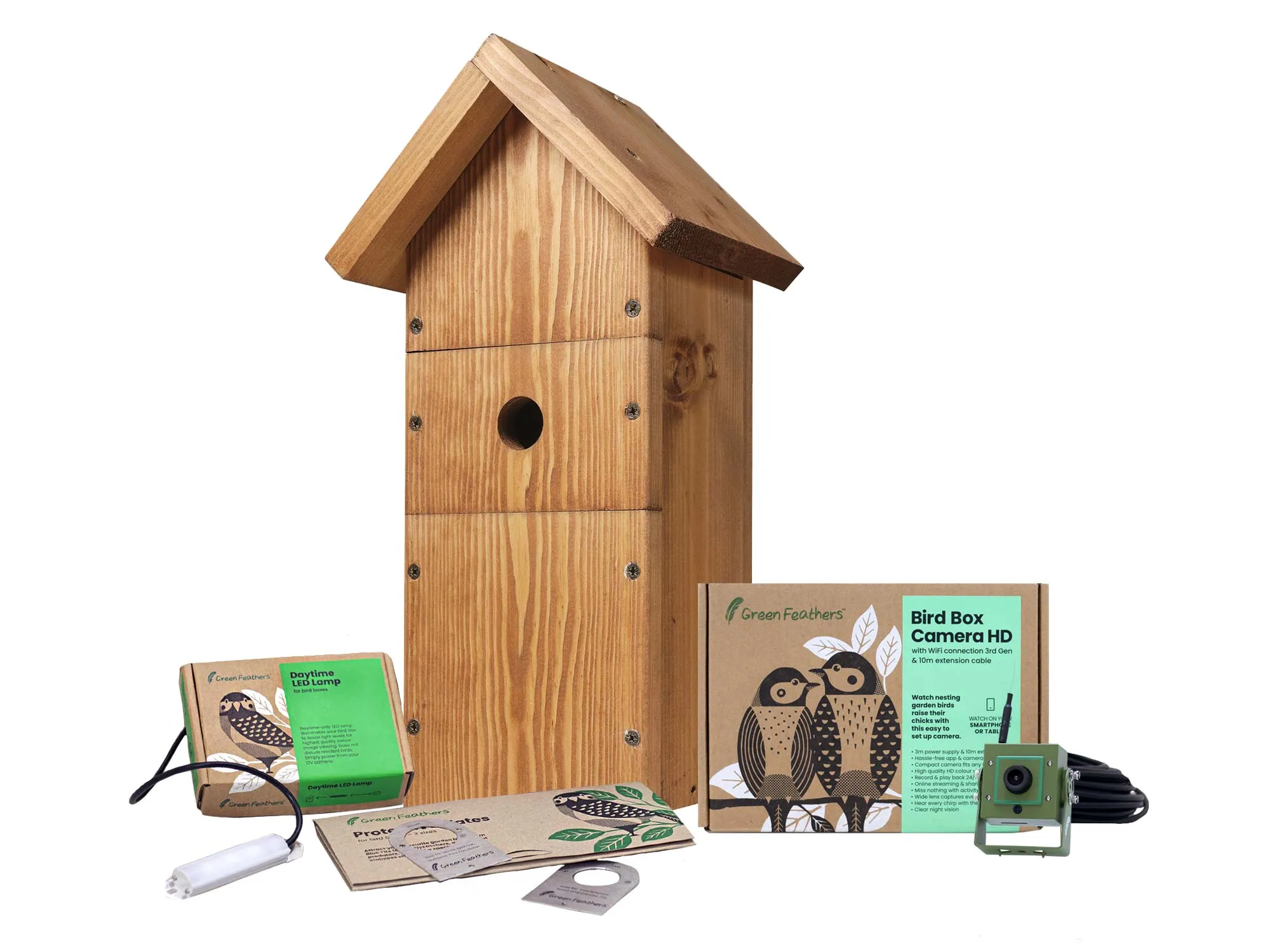 WiFi Bird Box HD Camera Complete Pack