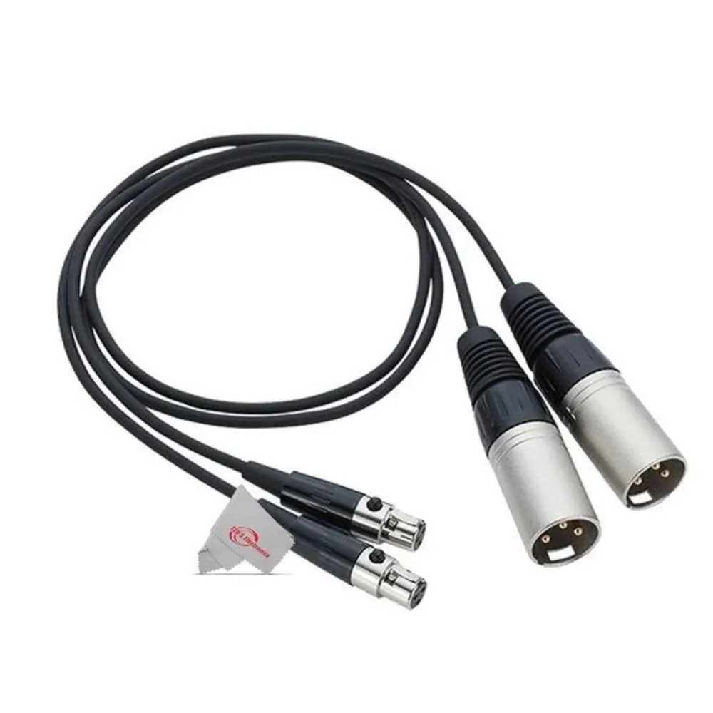 Zoom TXF-8 TA3 to XLR Cable (Pair)   Music Maker Mix and Master Suite - Free Subscription to Acid Music Studio, Replay Capture Suite and Sound Forge Softwares